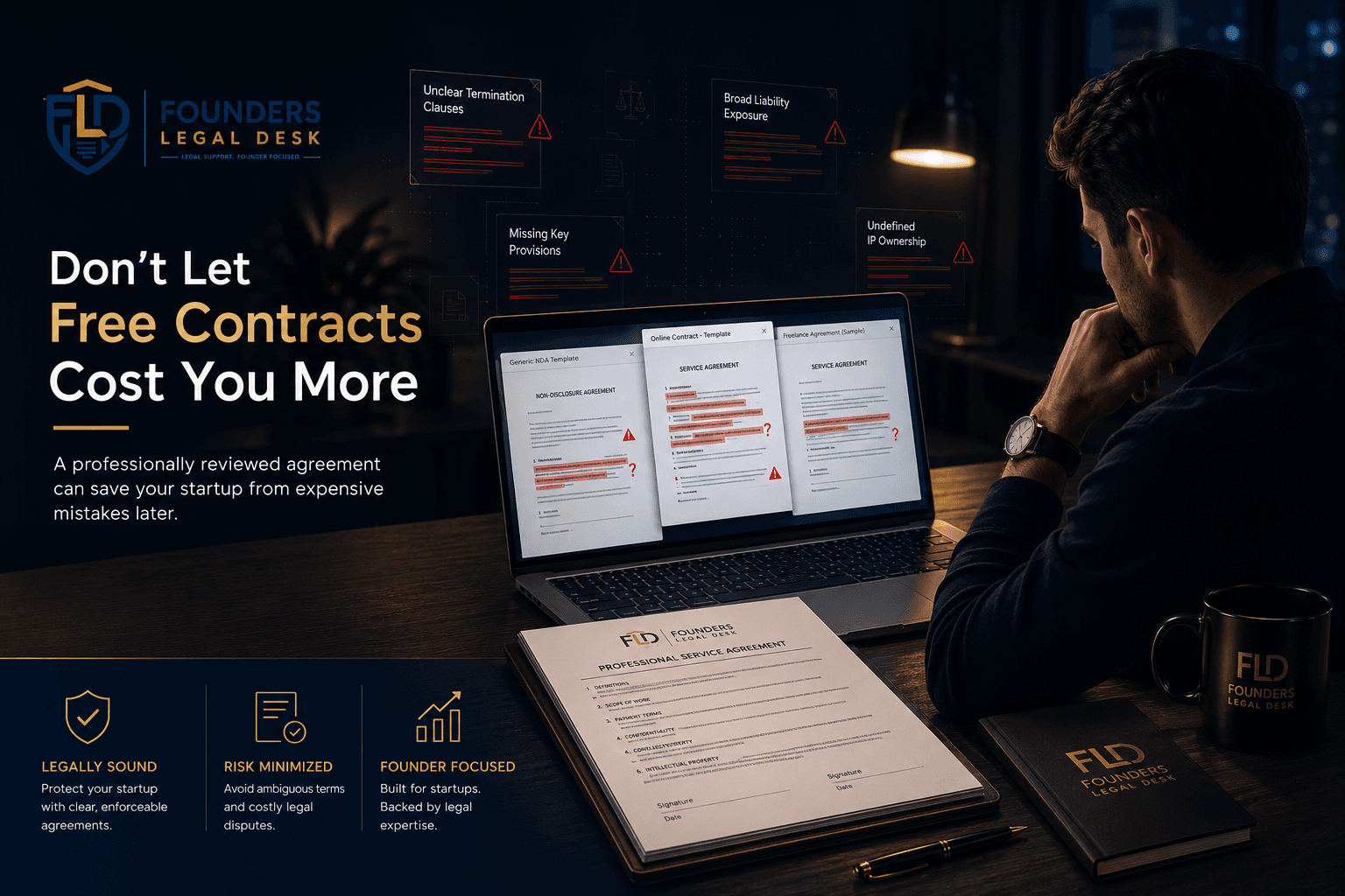 Why Founders Should Stop Copy-Pasting Contracts From Google (Before It Costs Them Thousands)